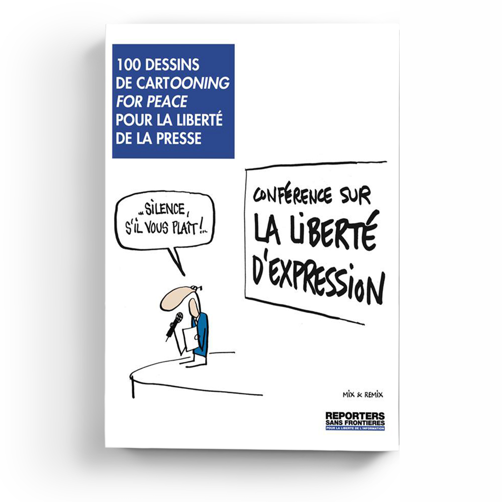 SOLD OUT // 44 - 100 dessins de Cartooning for Peace pour la liberté de la presse