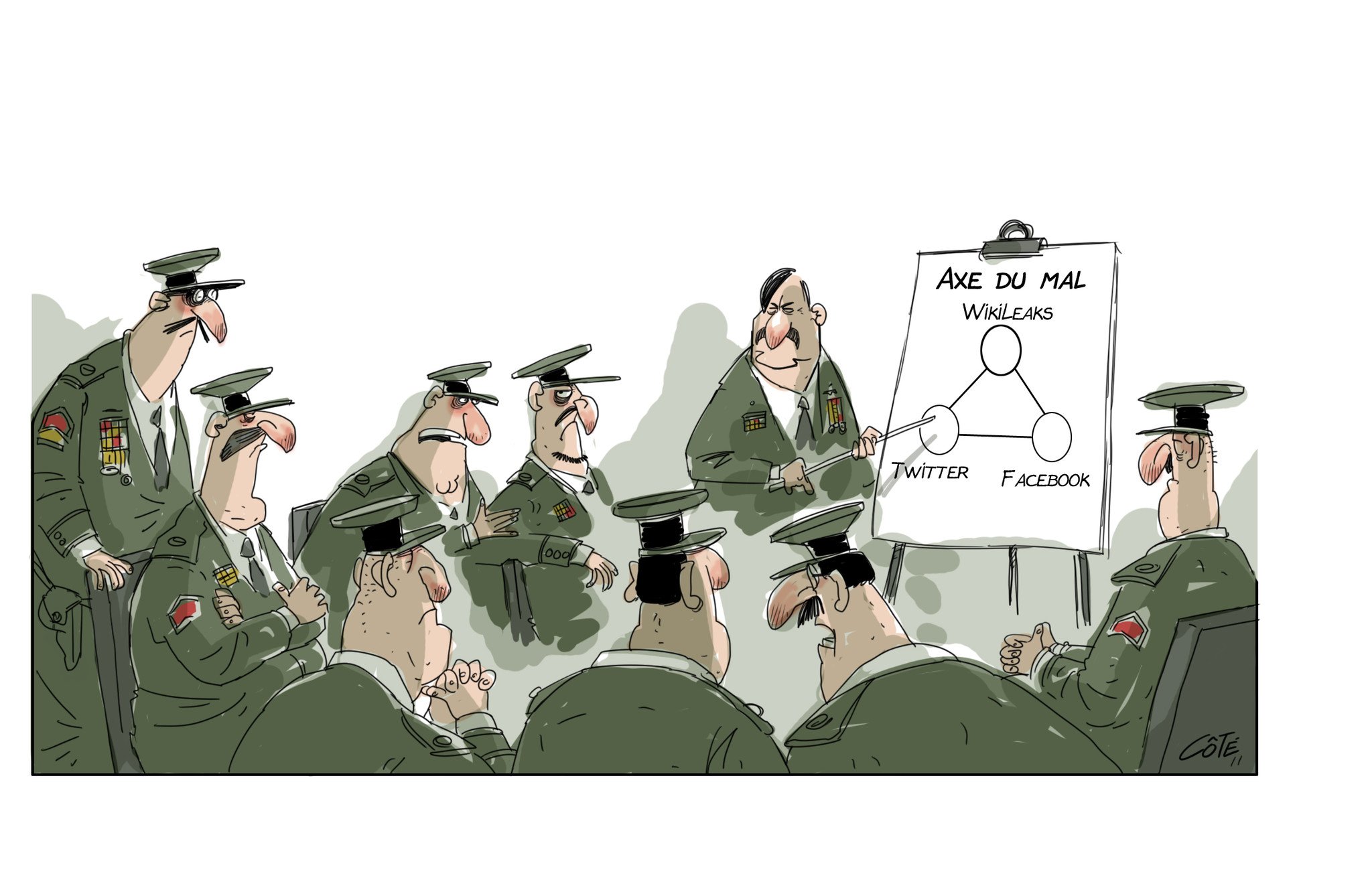 N44 - 100 dessins de Cartooning for Peace pour la liberté de la presse