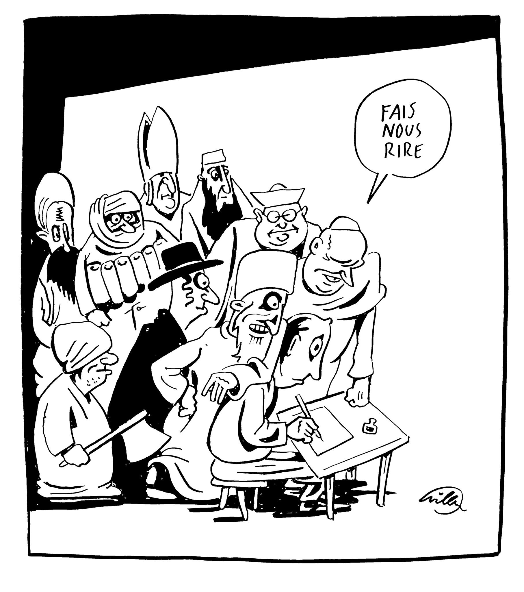 N44 - 100 dessins de Cartooning for Peace pour la liberté de la presse