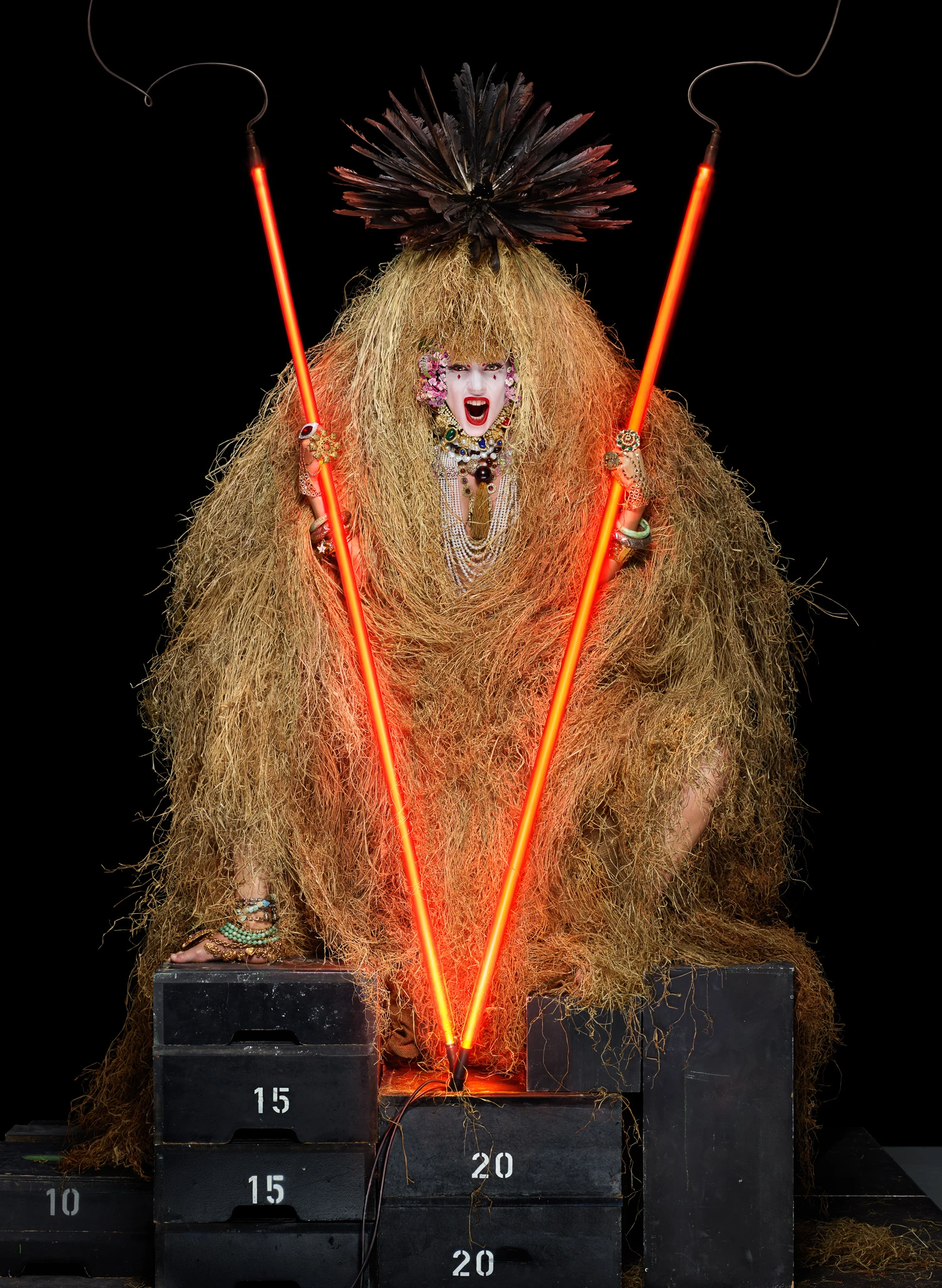 N62 - 100 images de Jean-Paul Goude pour la liberté de la presse