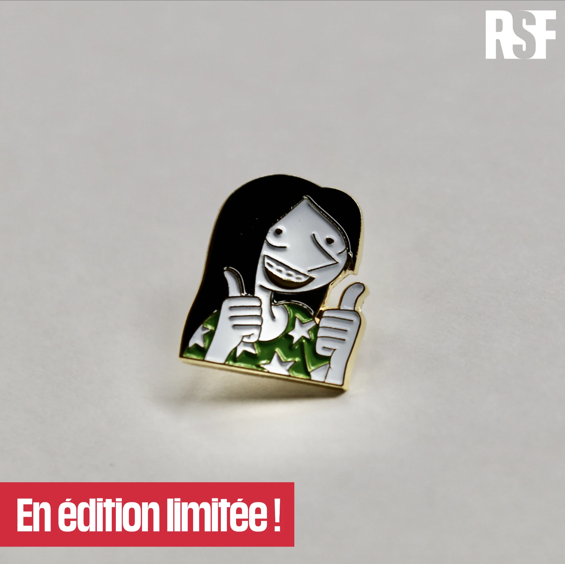 Pin's Esther | Riad Sattouf x RSF