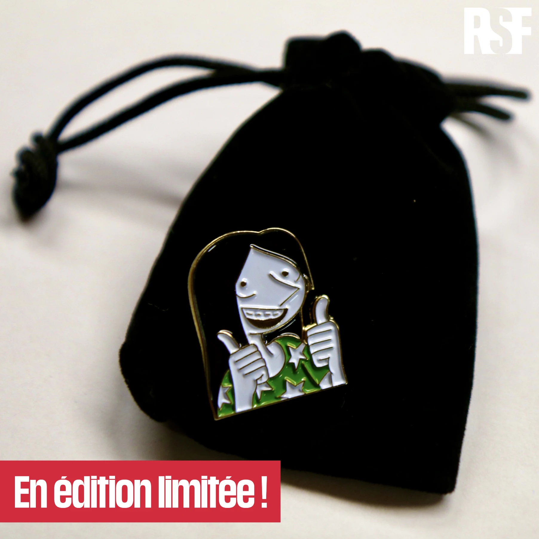 Pin's Esther | Riad Sattouf x RSF