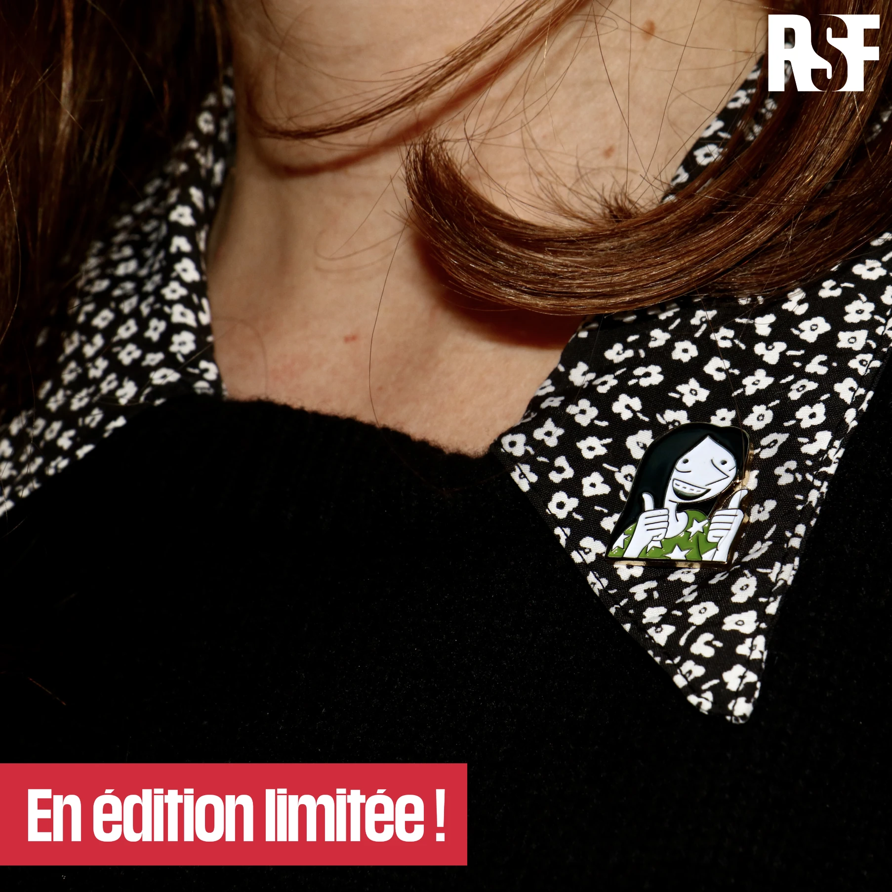 Pin's Esther | Riad Sattouf x RSF